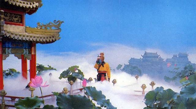 西游记珍贵剧照：这是我最神往的地方，孙悟空那些年大闹的天宫！