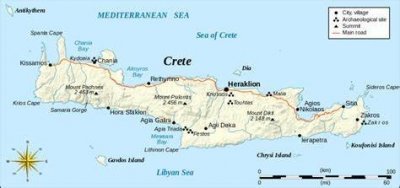 ​全球面积最大的一百座岛屿（第89）——克里特岛