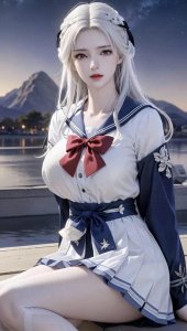 ​星辰变动漫女主姜立JK制服诱惑