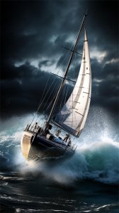 ​高清壁纸：乘风破浪，勇往直前 #4K壁纸#