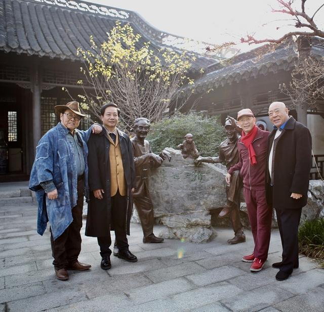 86版《西游记》珍贵剧照，如今师徒四人重聚，重温十九年前场景！