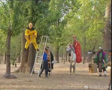 ​86版《西游记》珍贵剧照，如今师徒四人重聚，重温十九年前场景！