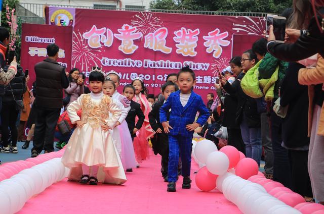 真的很有创意,迎宾幼儿时装秀出中国风迎新年,这些宝贝们太有范