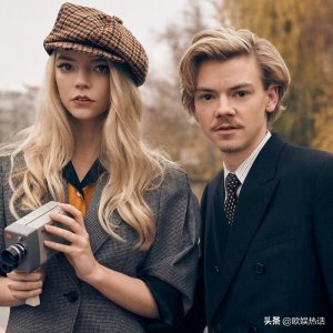 ​网友将托马斯桑斯特「童年照加上小胡子」，与现在30岁没差多少