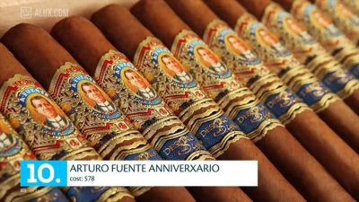 ​世界上最贵的前十名雪茄排名，最贵100万美元一根。