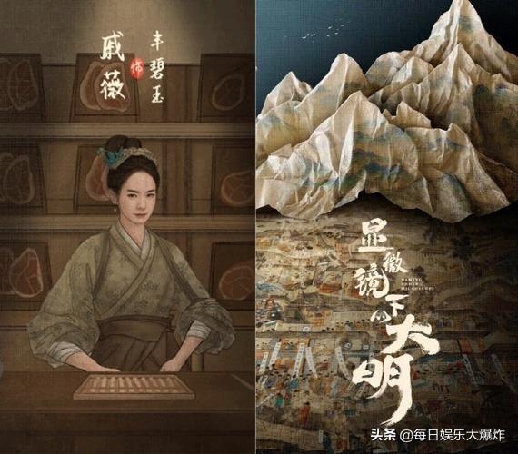 《显微镜下的大明》官宣，戚薇演的丰碧玉，玩转算盘的从商小能手