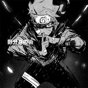 ​「优阿精选」黑白配色的火影头像，这个画风超酷