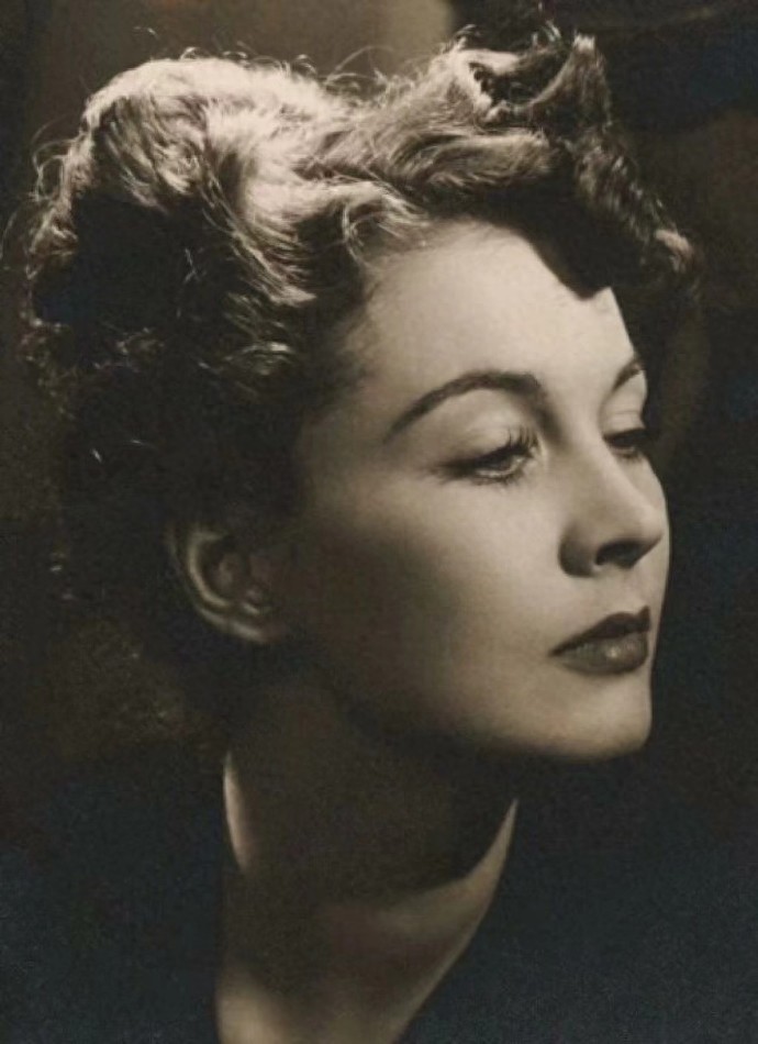 娱乐老照片：英国女演员，费雯丽 Vivien Leigh