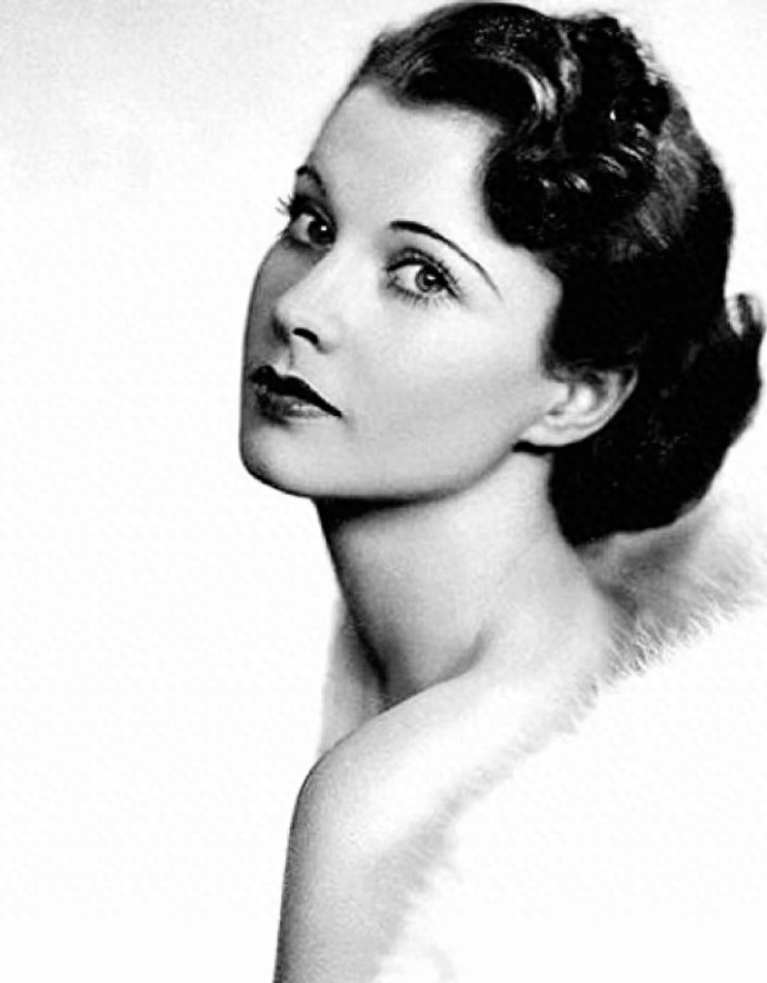 娱乐老照片：英国女演员，费雯丽 Vivien Leigh