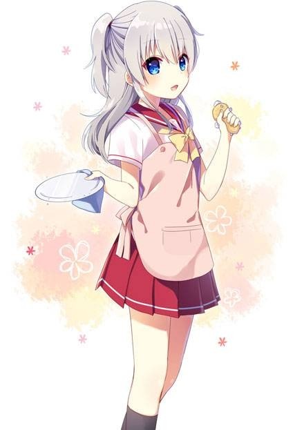 动漫双马尾美少女友利奈绪图集