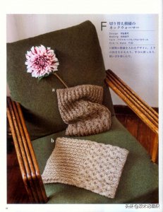 ​几款简约优雅的棒针编织套头围脖推荐，织起来织起来。