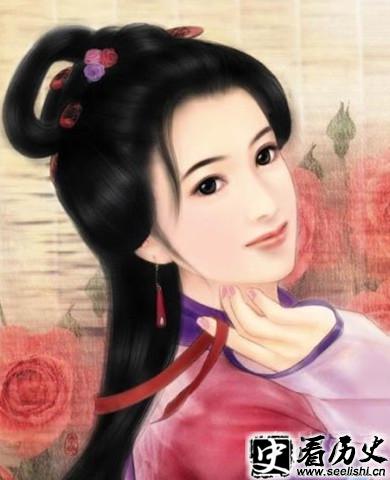 马超妻子杨婉画照