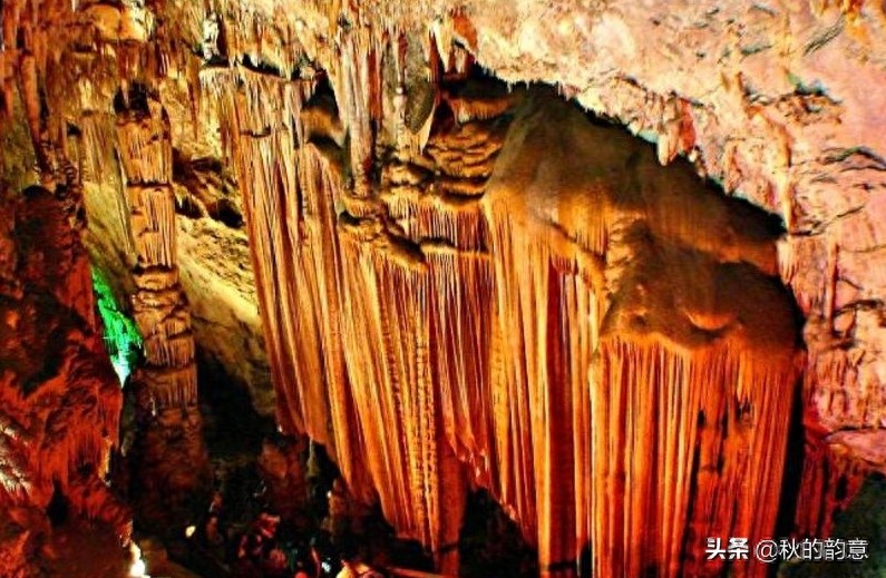 北京石花洞国家地质公园，著名景点石花洞、石钟乳、石花、石柱等