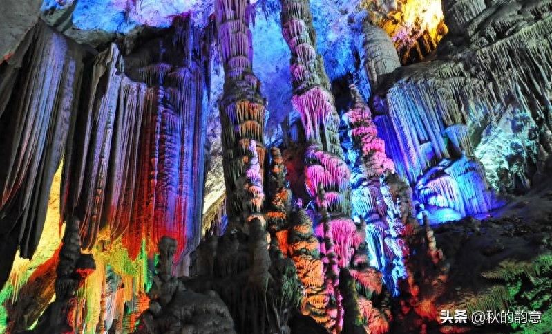 北京石花洞国家地质公园，著名景点石花洞、石钟乳、石花、石柱等