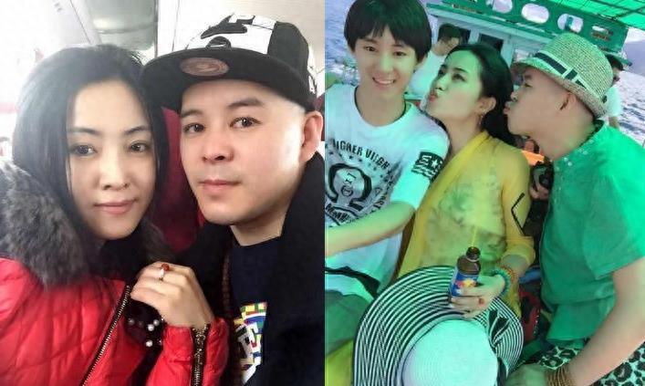 王小虎妻子美如少女，帅气儿子有望进娱乐圈，户外游玩尽显恩爱