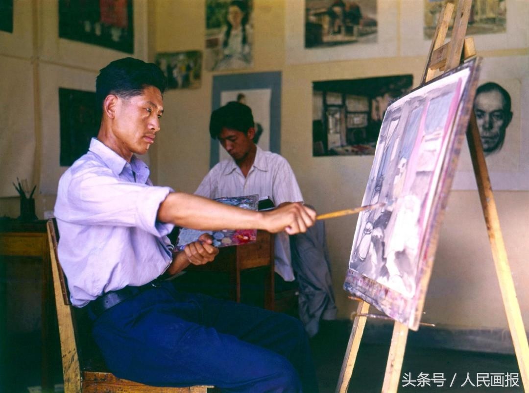 一组老照片，再现上世纪60年代北京电影学院的校园生活